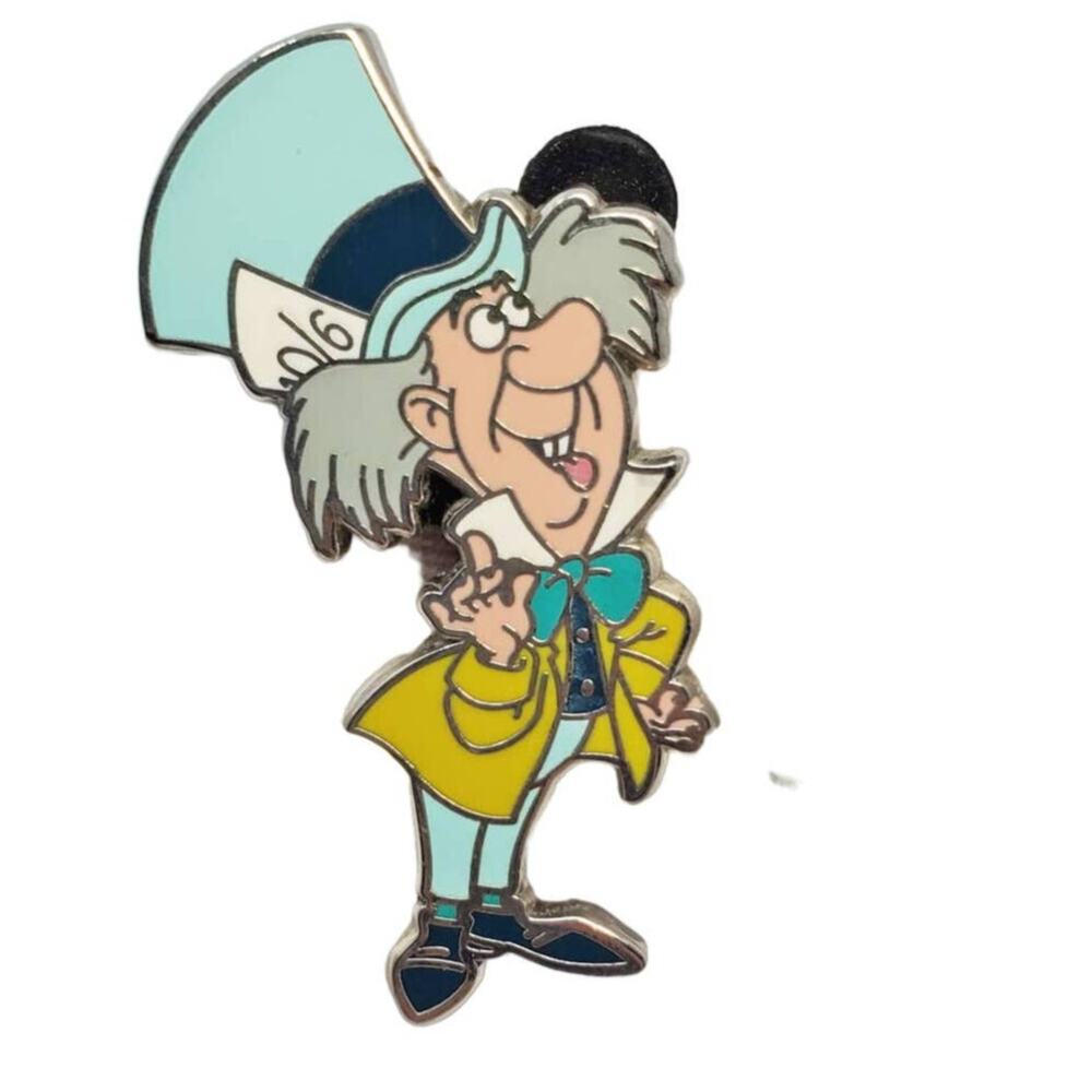 Disney Parks Alice in Wonderland Mad Hatter 2010 Trading Pin